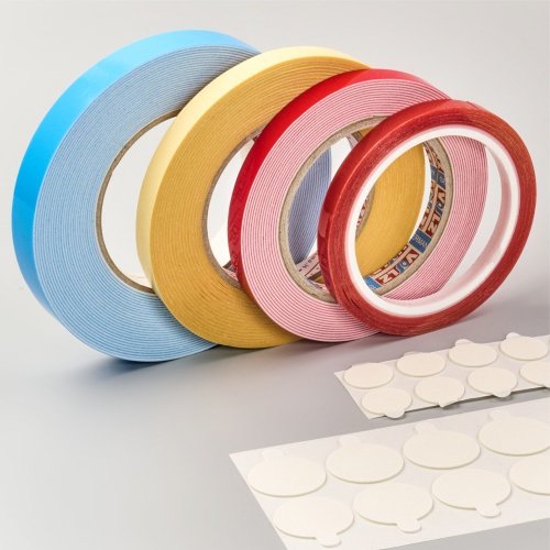 Self-adhesive tapes and cut-outs